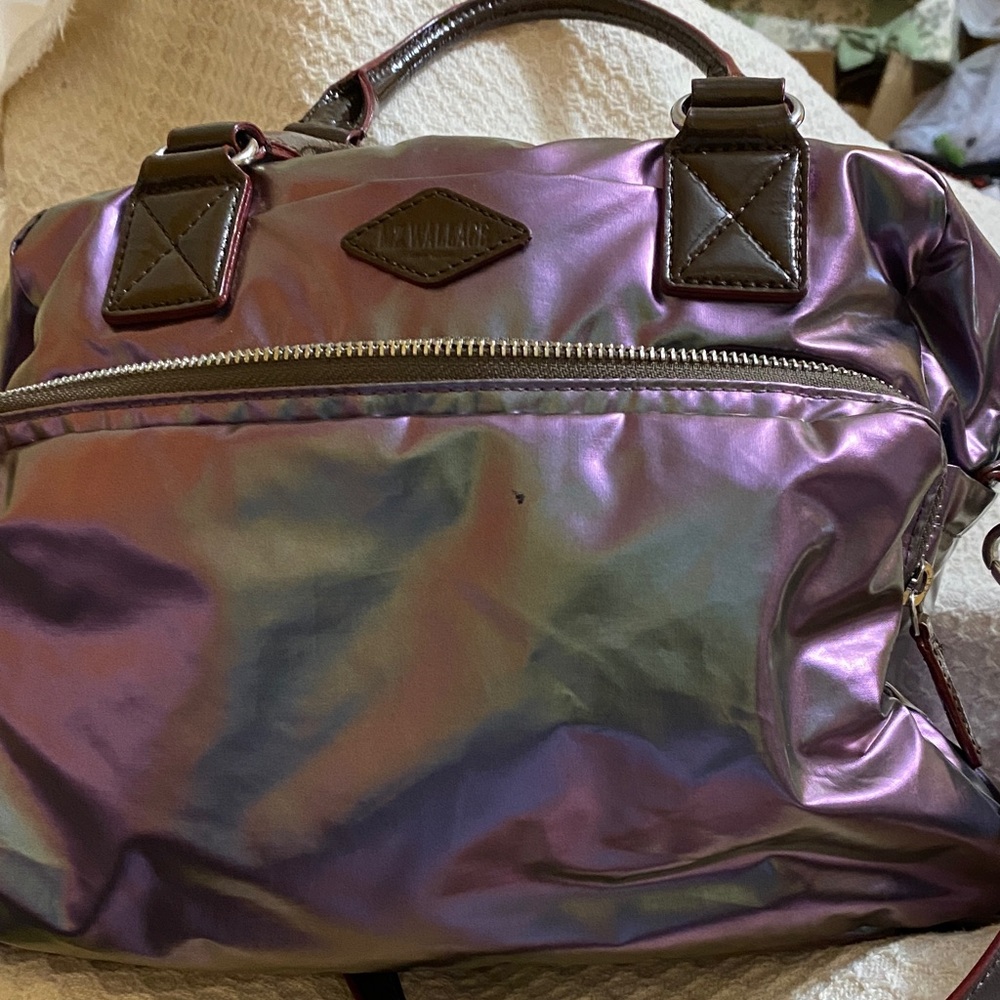 MZ Wallace Iridescent Satchel Bag. Holiday Sale🎄🎄